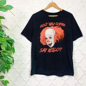 IT Movie Pennywise Clown Graphic Tee Shirt